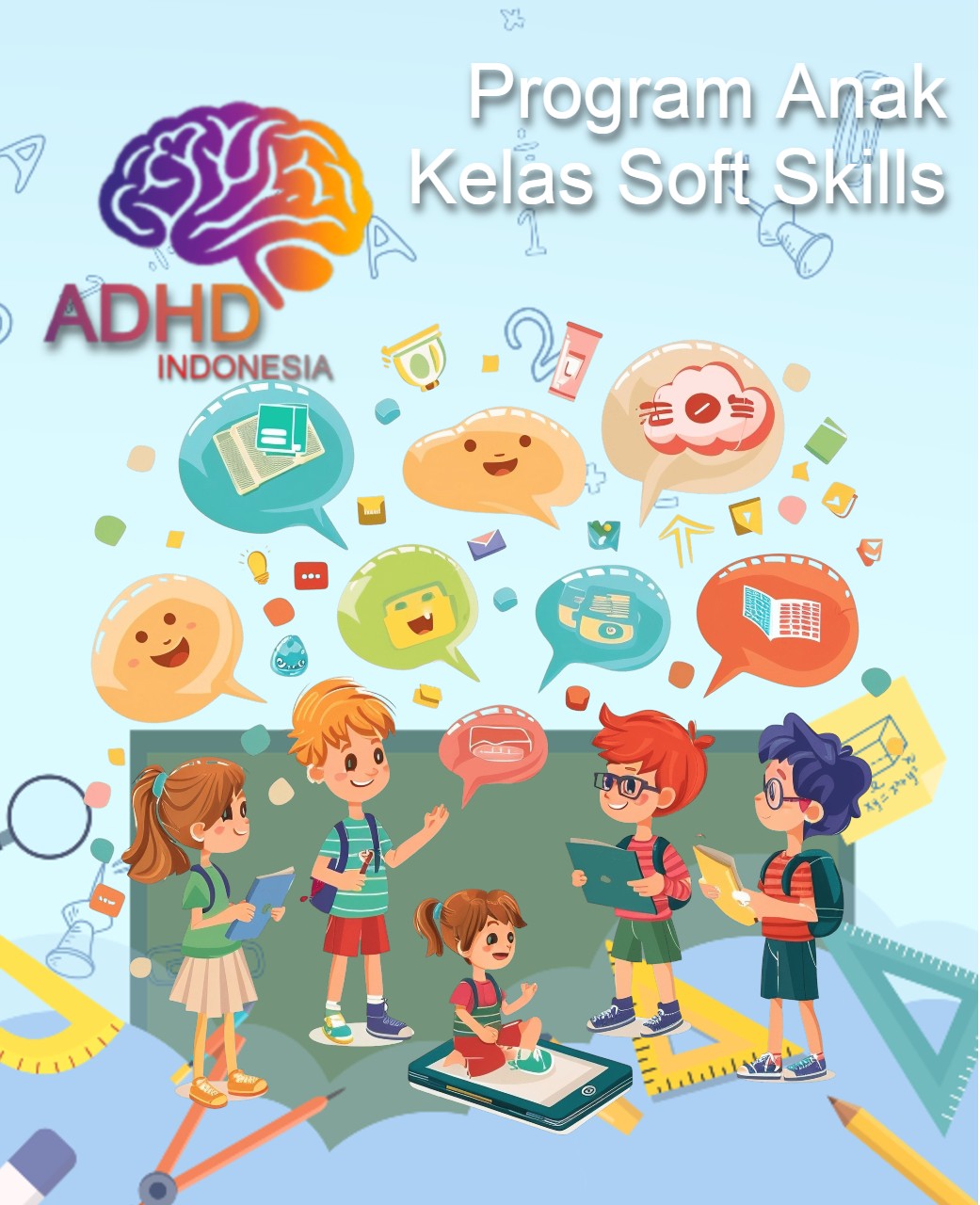 Program ADHD Indonesia Kabupaten Sragen Kelas Soft Skills Anak ADHD